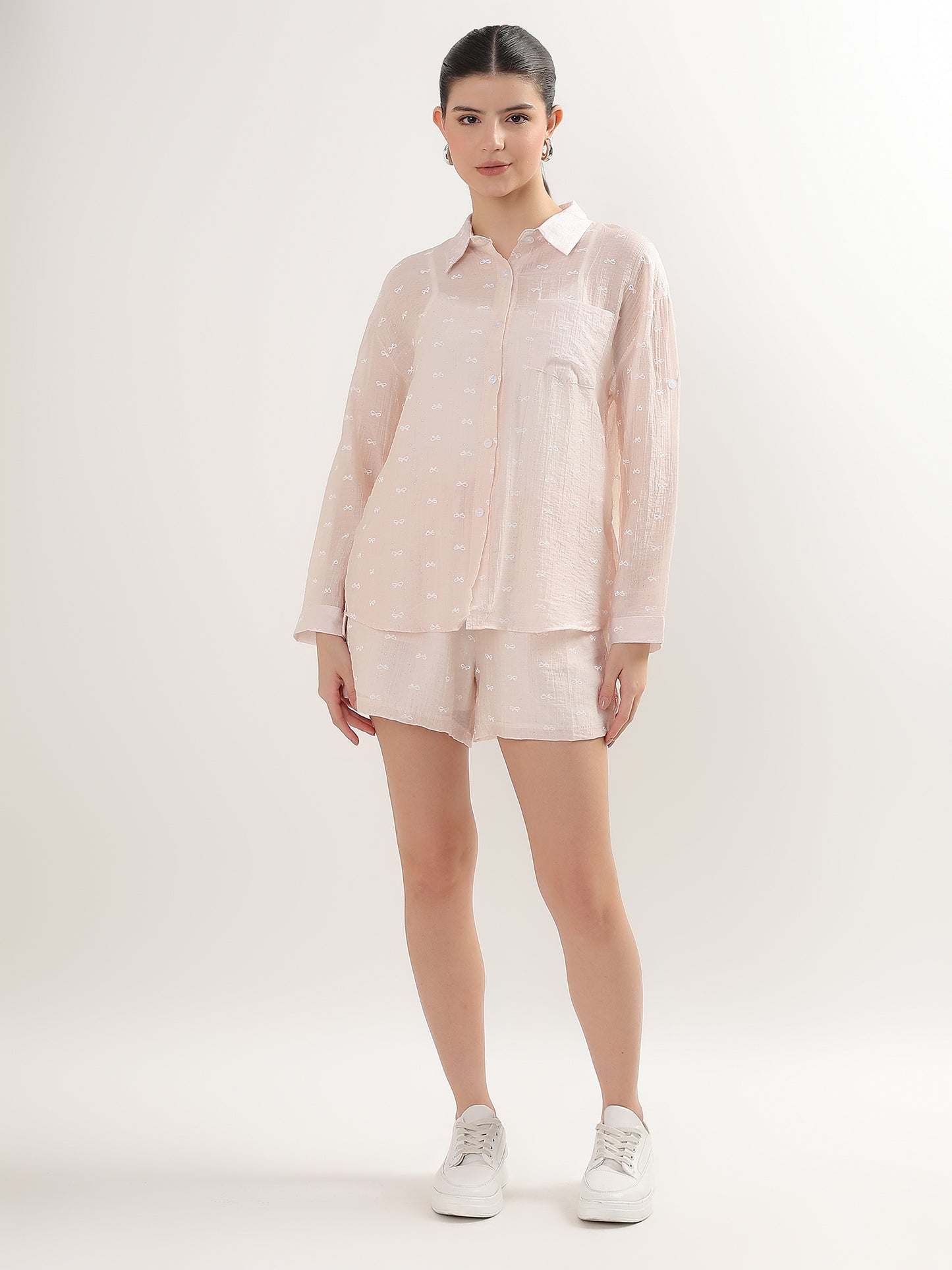 Mist Bow Co-ord (3-Piece Set)