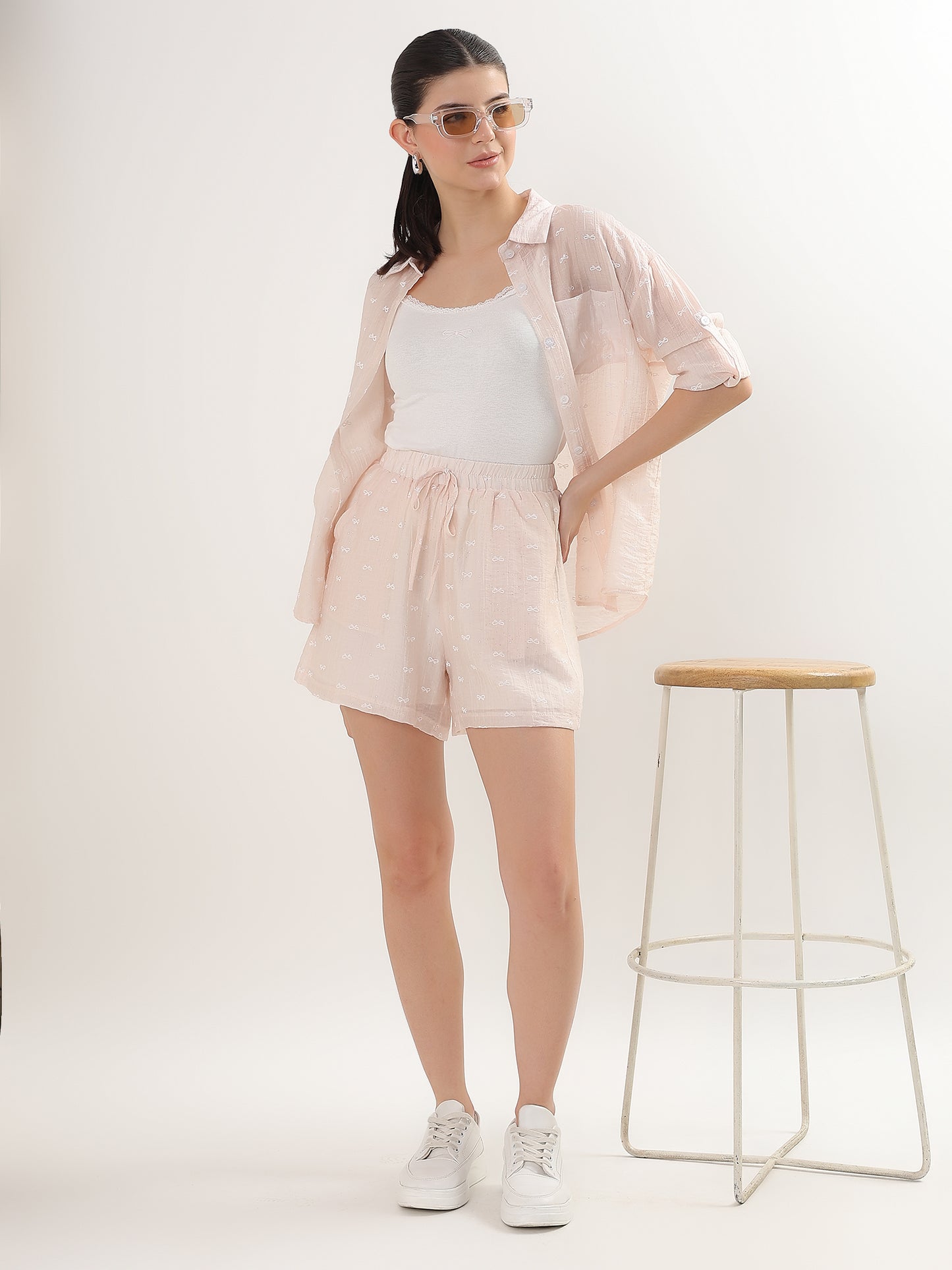 Mist Bow Co-ord (3-Piece Set)