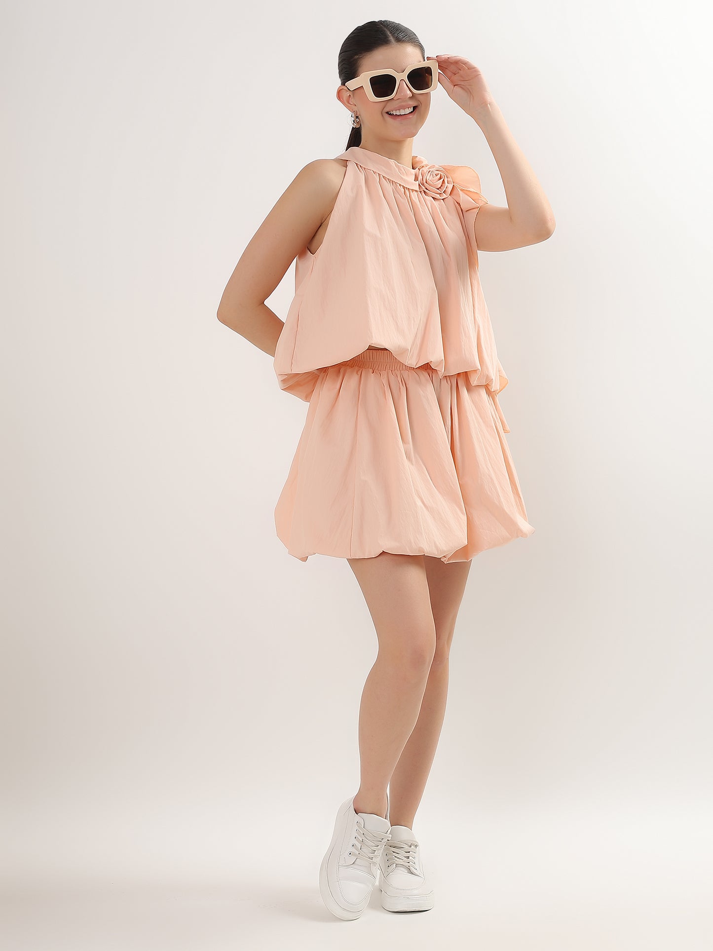 Premium Effortless Charm Bold Grace Set (TOP+BOTTOM)