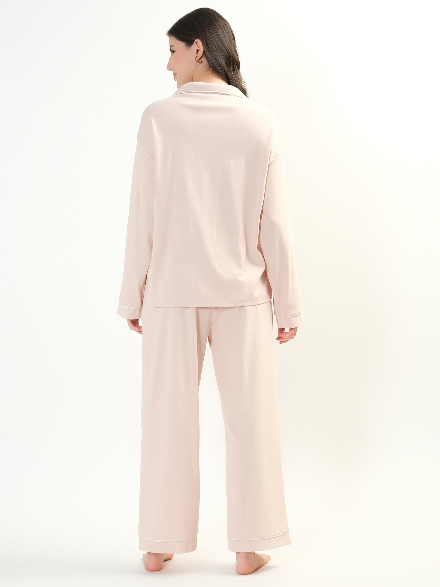 Blush Pink Hosiery Nightwear