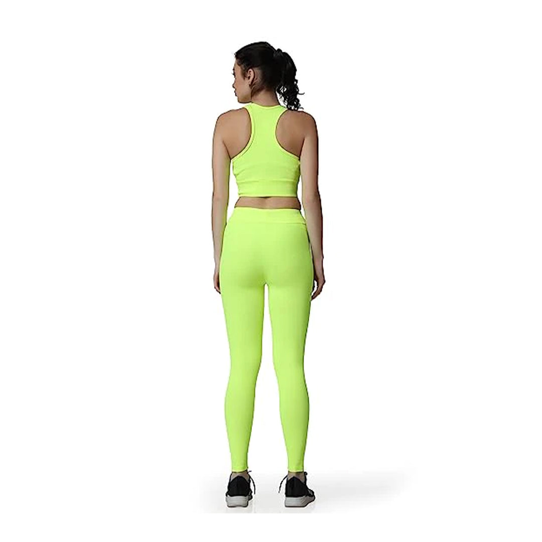 Empower Yourself: Women's Running and Exercise Gym & Yoga Set | Sportswear Set with Bra and Tight Pants