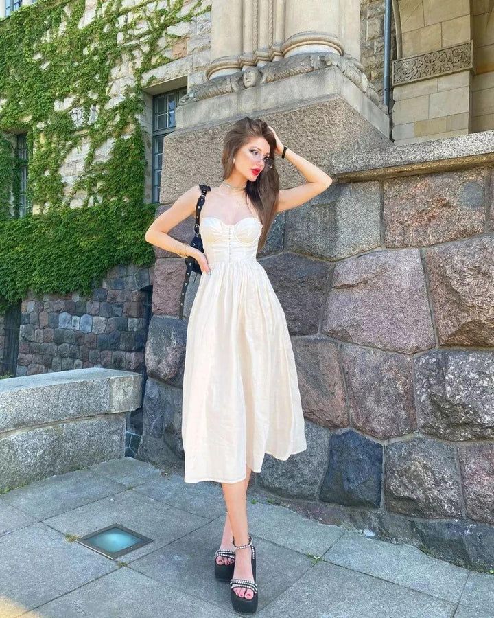 Flared Corset Dress Flared Corset Dress