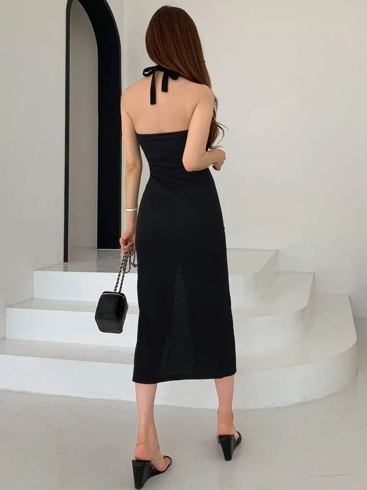 Stylish One Piece Seyna Slit Dress For Women