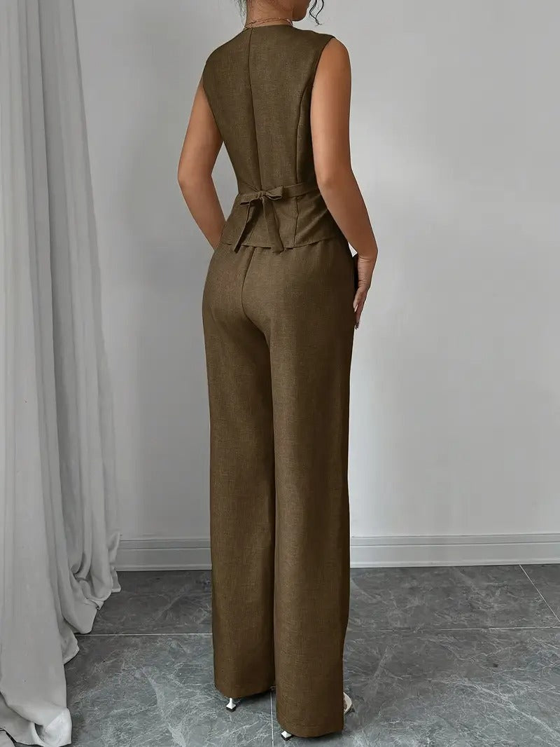Sleek Smart Women Set (TOP+BOTTOM)