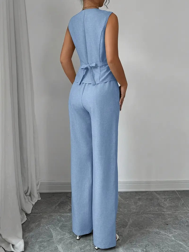 Sleek Smart Women Set (TOP+BOTTOM)