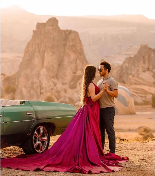 Women photoshoot Long Satin Flying Dress Women photoshoot Long Satin Flying Dress