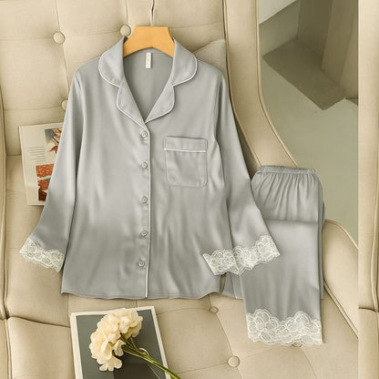 Dream Satin Pajamas Set 2.0 (Faux Silk)