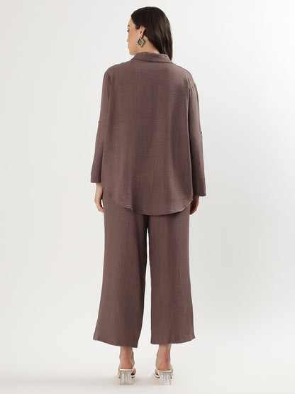 Relaxed Ease Shirt & Pants Set (TOP+BOTTOM)