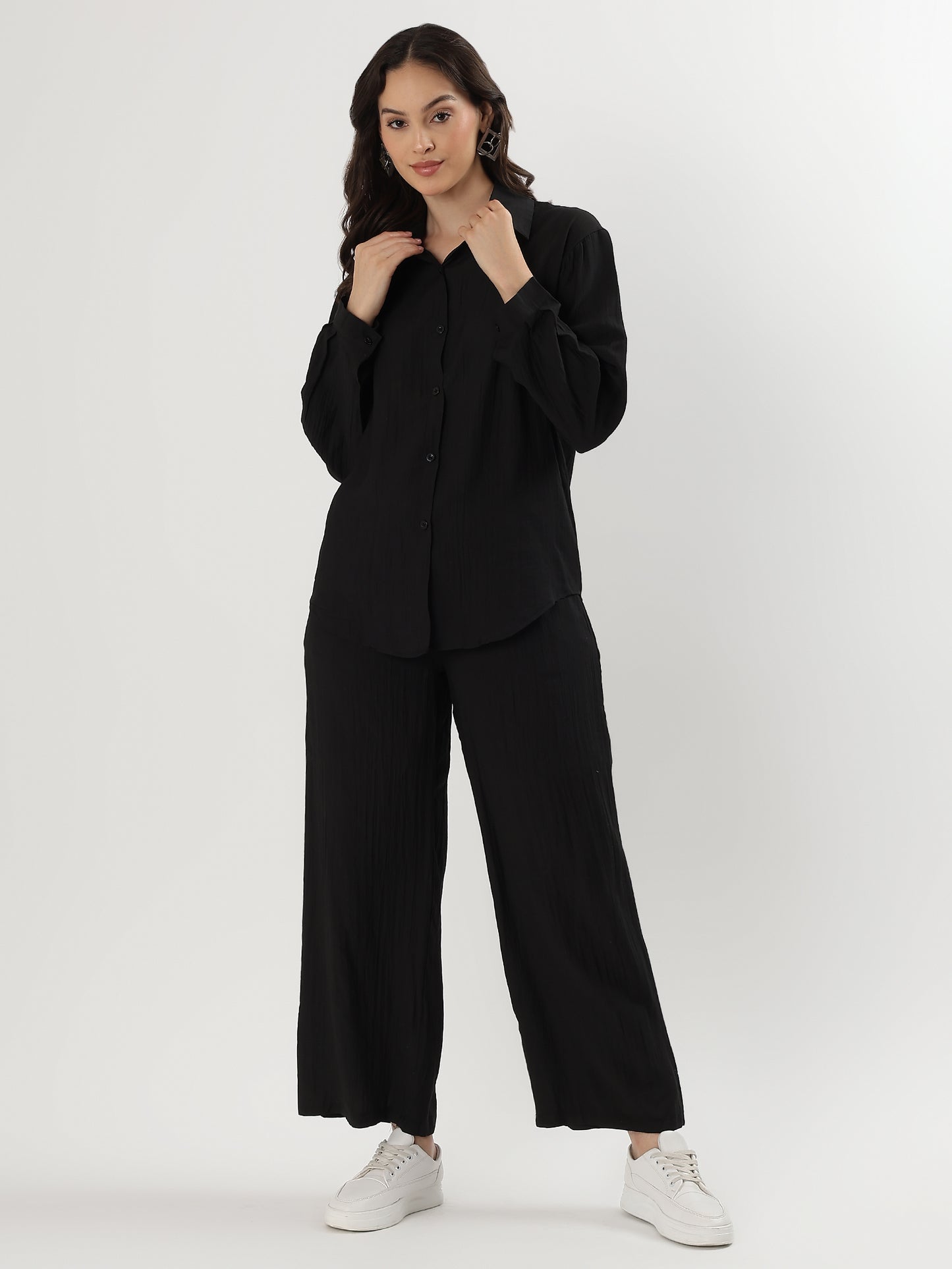 Relaxed Ease Shirt & Pants Set (TOP+BOTTOM)
