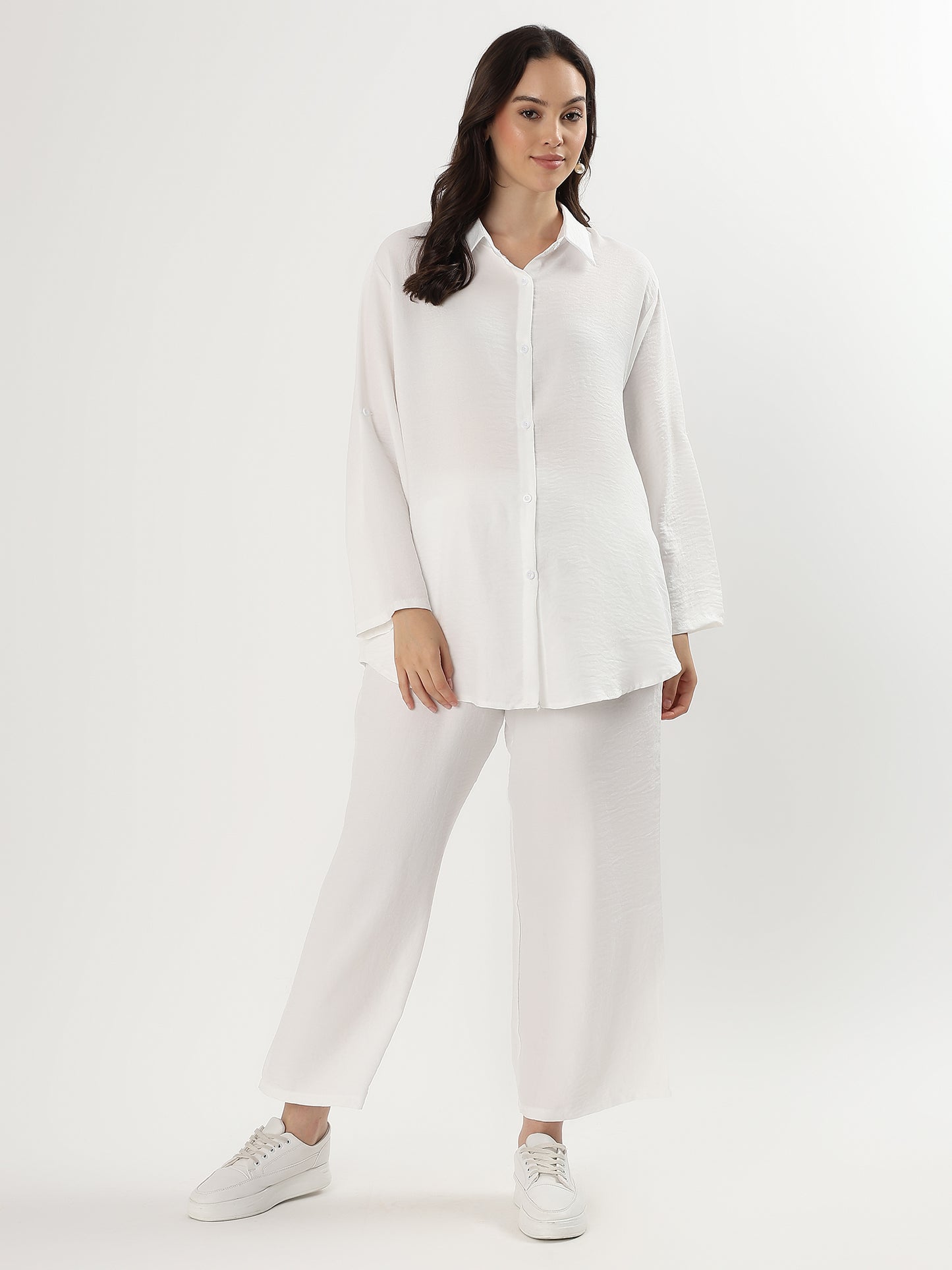 Relaxed Ease Shirt & Pants Set (TOP+BOTTOM)