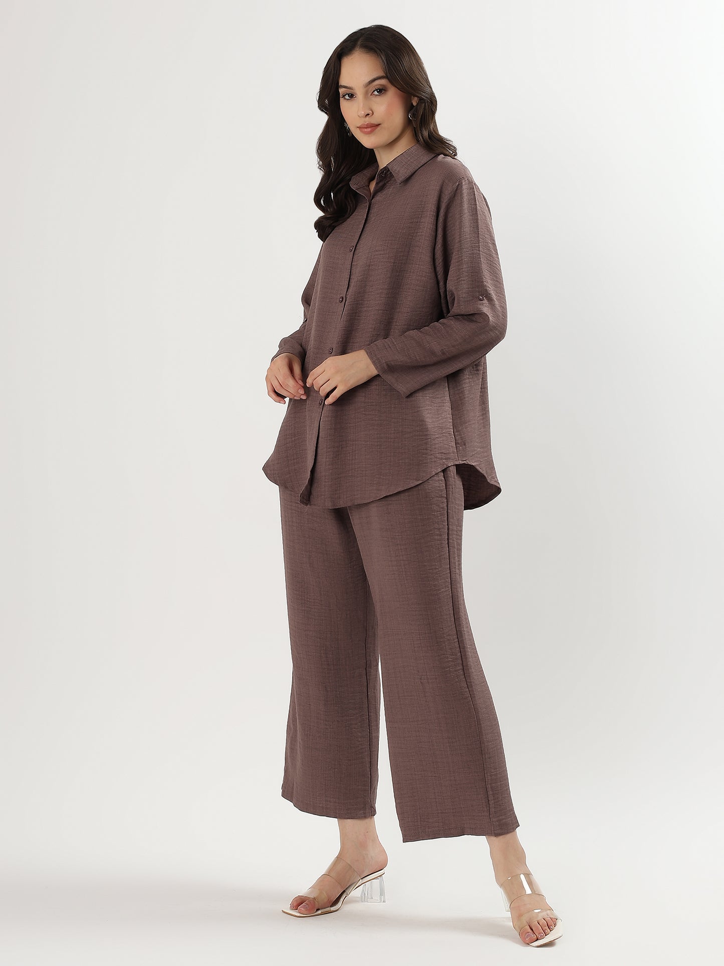 Relaxed Ease Shirt & Pants Set (TOP+BOTTOM)
