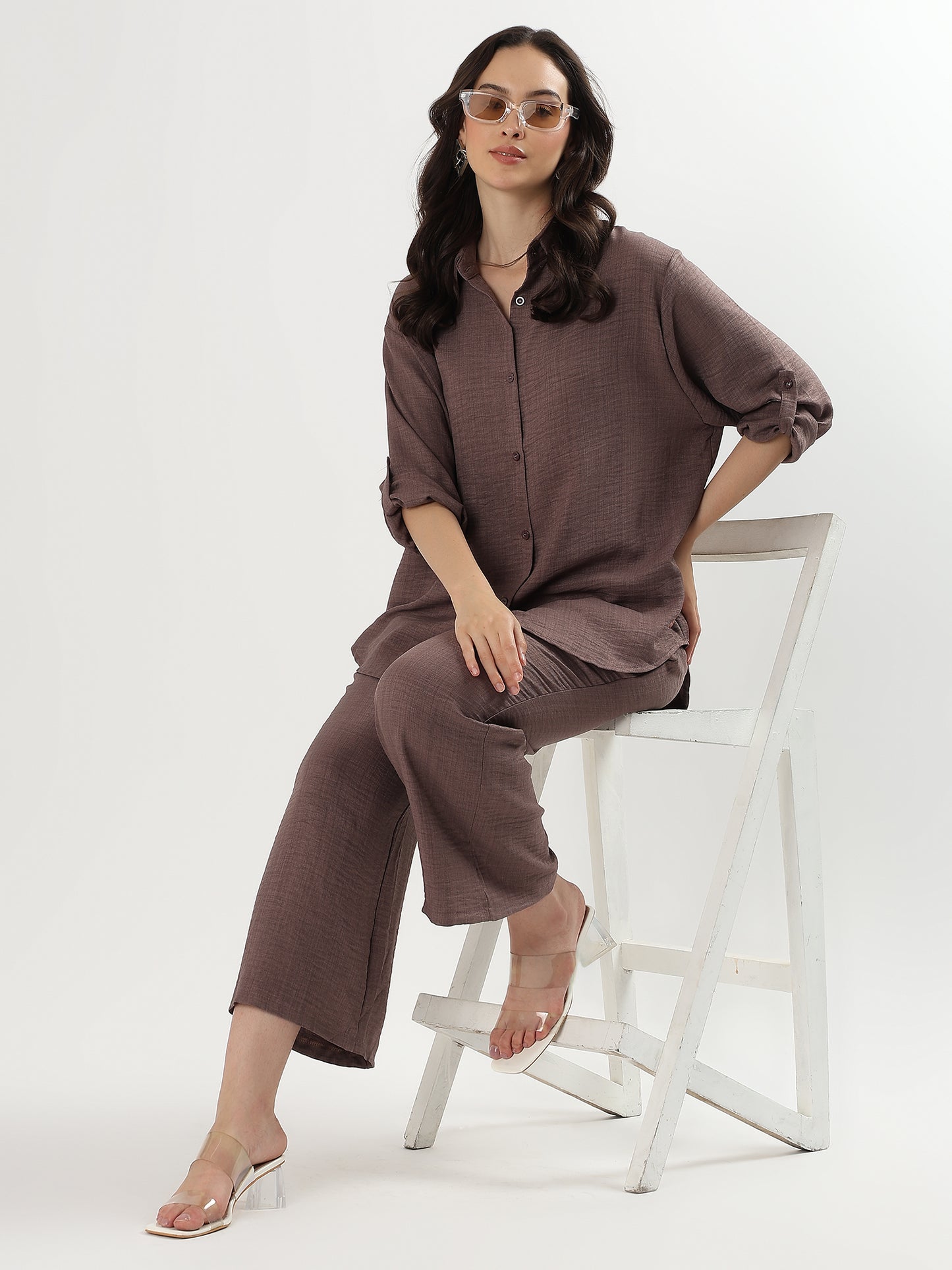 Relaxed Ease Shirt & Pants Set (TOP+BOTTOM)