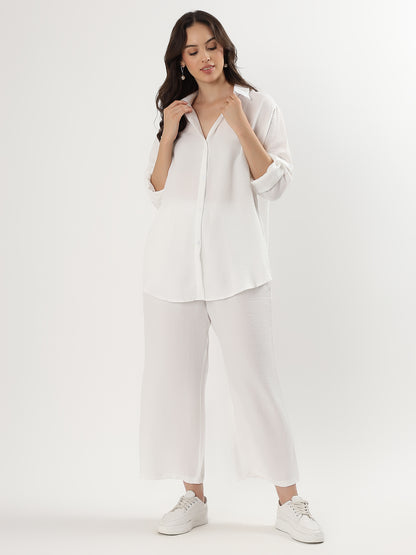 Relaxed Ease Shirt & Pants Set (TOP+BOTTOM)