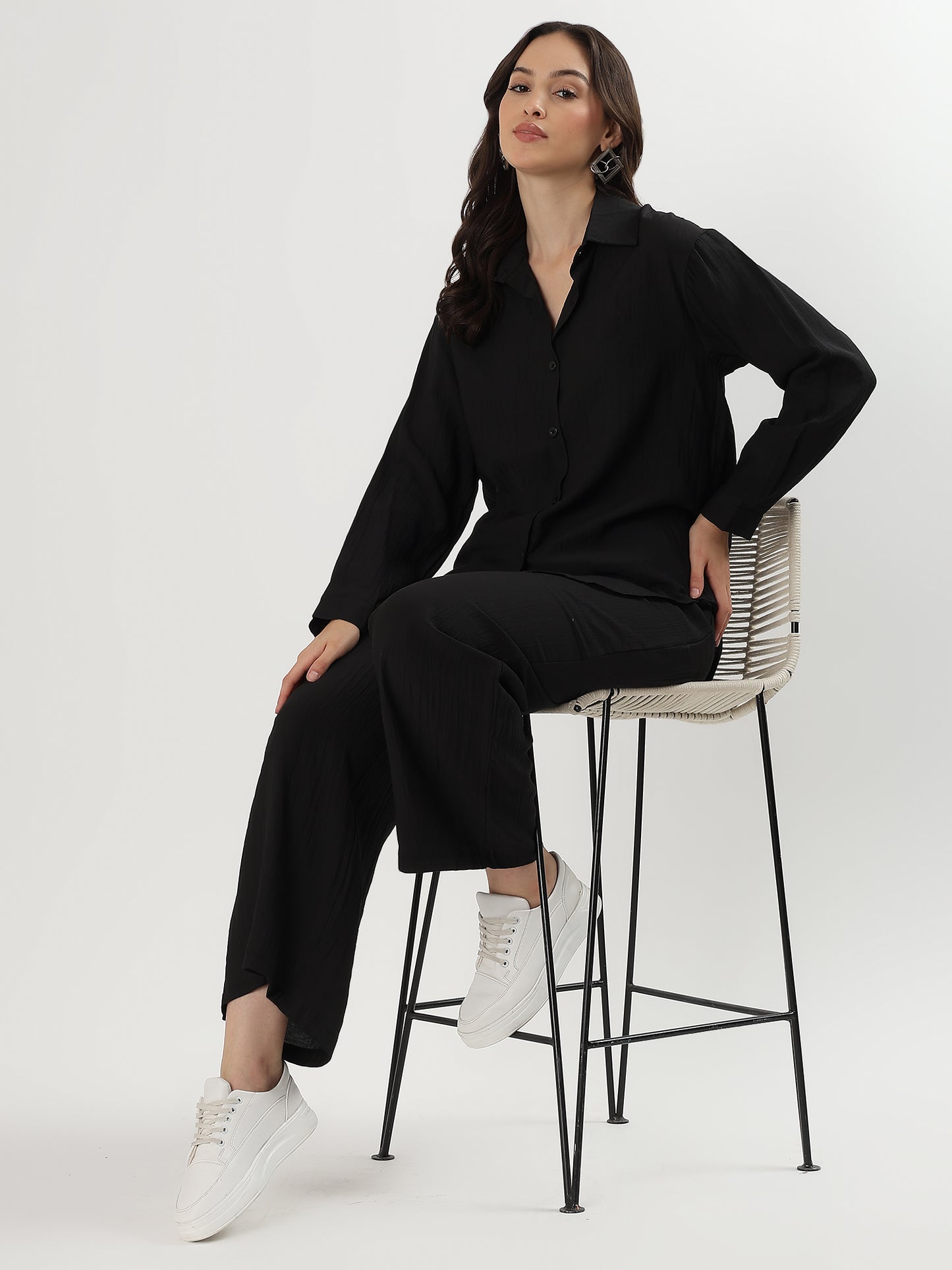 Relaxed Ease Shirt & Pants Set (TOP+BOTTOM)
