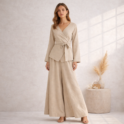 Wrap & Flow Co-Ord Set - Look Expensive Without Trying