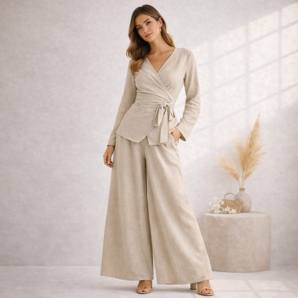 Wrap & Flow Co-Ord Set - Look Expensive Without Trying