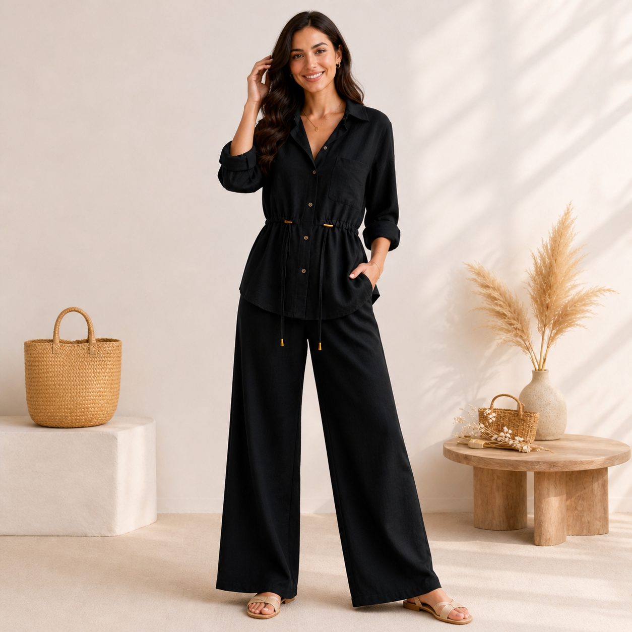 Luxe Breeze Two-Piece Co-Ord Set 2.0