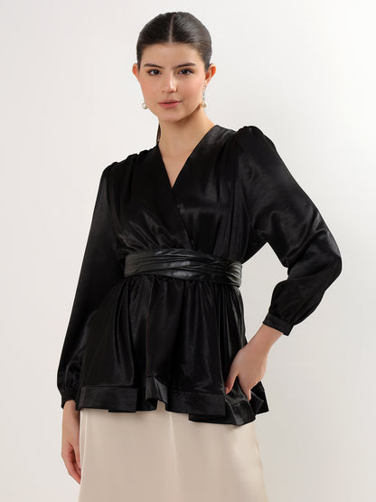 Monochrome Muse Set (TOP+BELT)