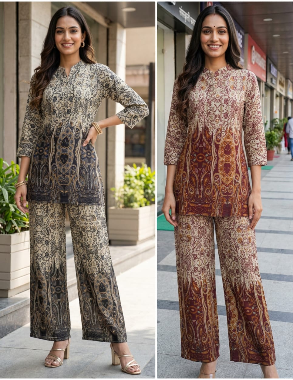 Heritage Print Co-Ord Set
