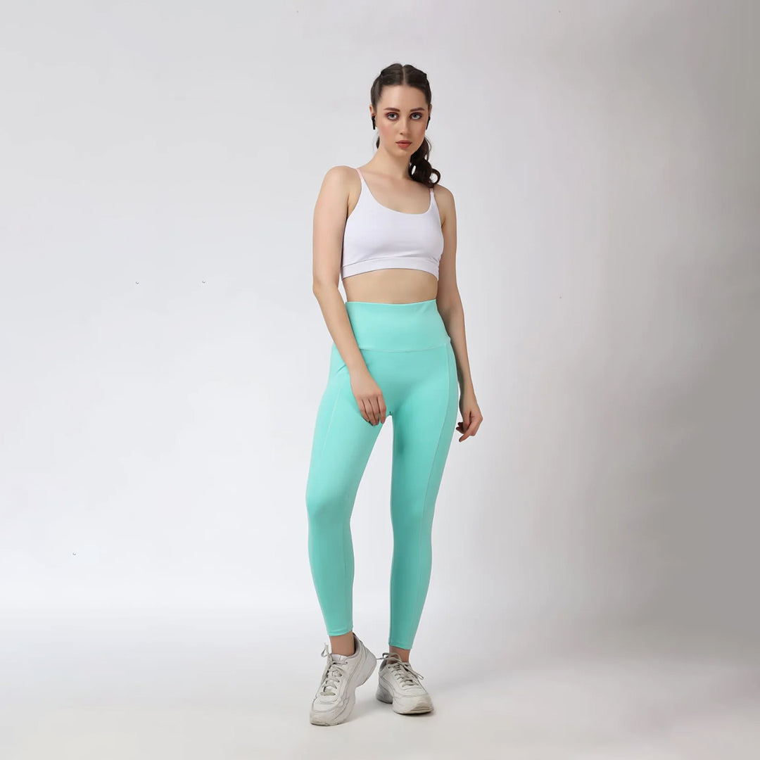 The Vibrant and Stylish: Active-Wear Workout Crop Top & Jogger Combo Set is the ideal choice for anyone on a fitness journey