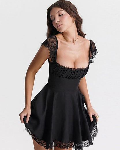 Tints Black Dress