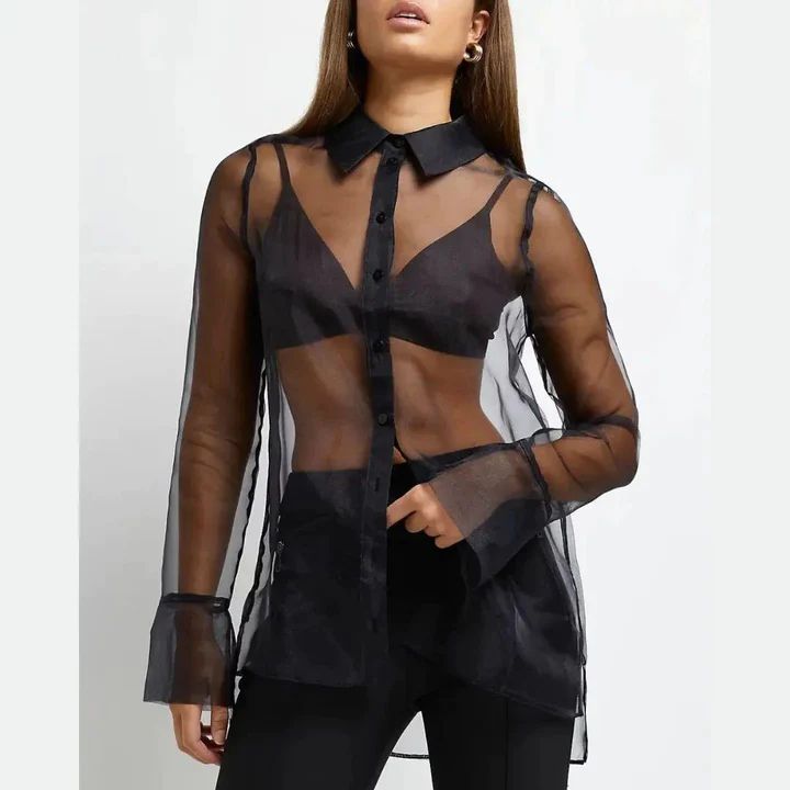 Satin Bustier with Tissue Oversize Shirt.0.2