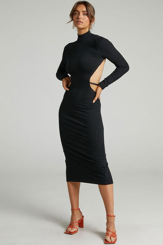 Dusky Midi Dress