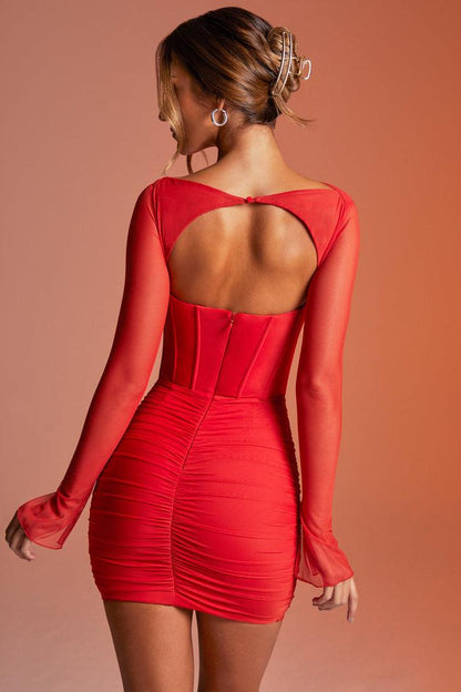 Ebon Red Dress