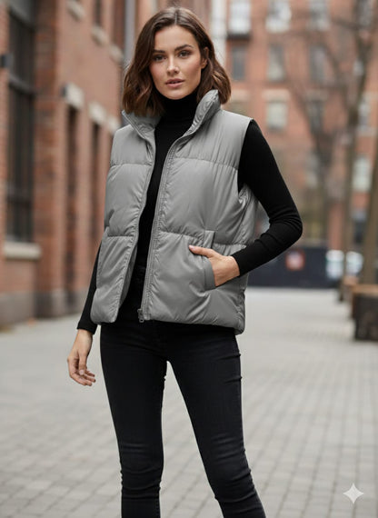 Urban Puff Women’s Sleeveless Puffer Jacket