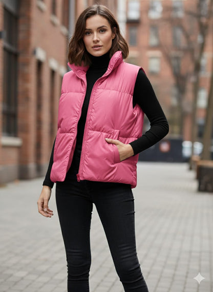 Urban Puff Women’s Sleeveless Puffer Jacket