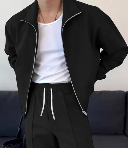 UrbanFlex Men’s Co-ord Set (Zip-Up Jacket + Bottom)