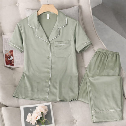 Lucy Satin Set (Faux Silk)