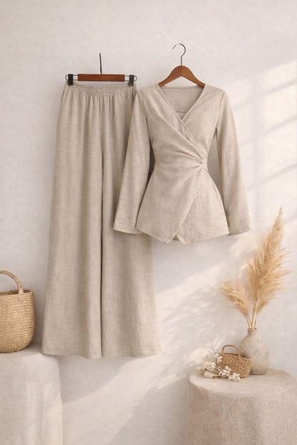 Wrap & Flow Co-Ord Set - Look Expensive Without Trying