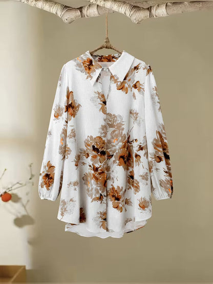Autumn Bloom Printed Co-Ord Set for Women