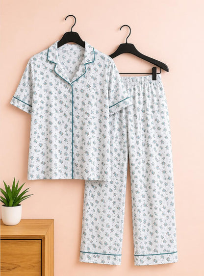 Bloom Bliss Premium Night Suit Set for Women