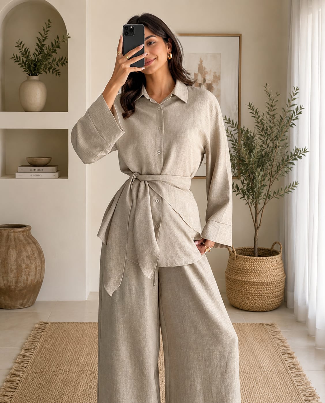 Draped Muse Co-ord Set