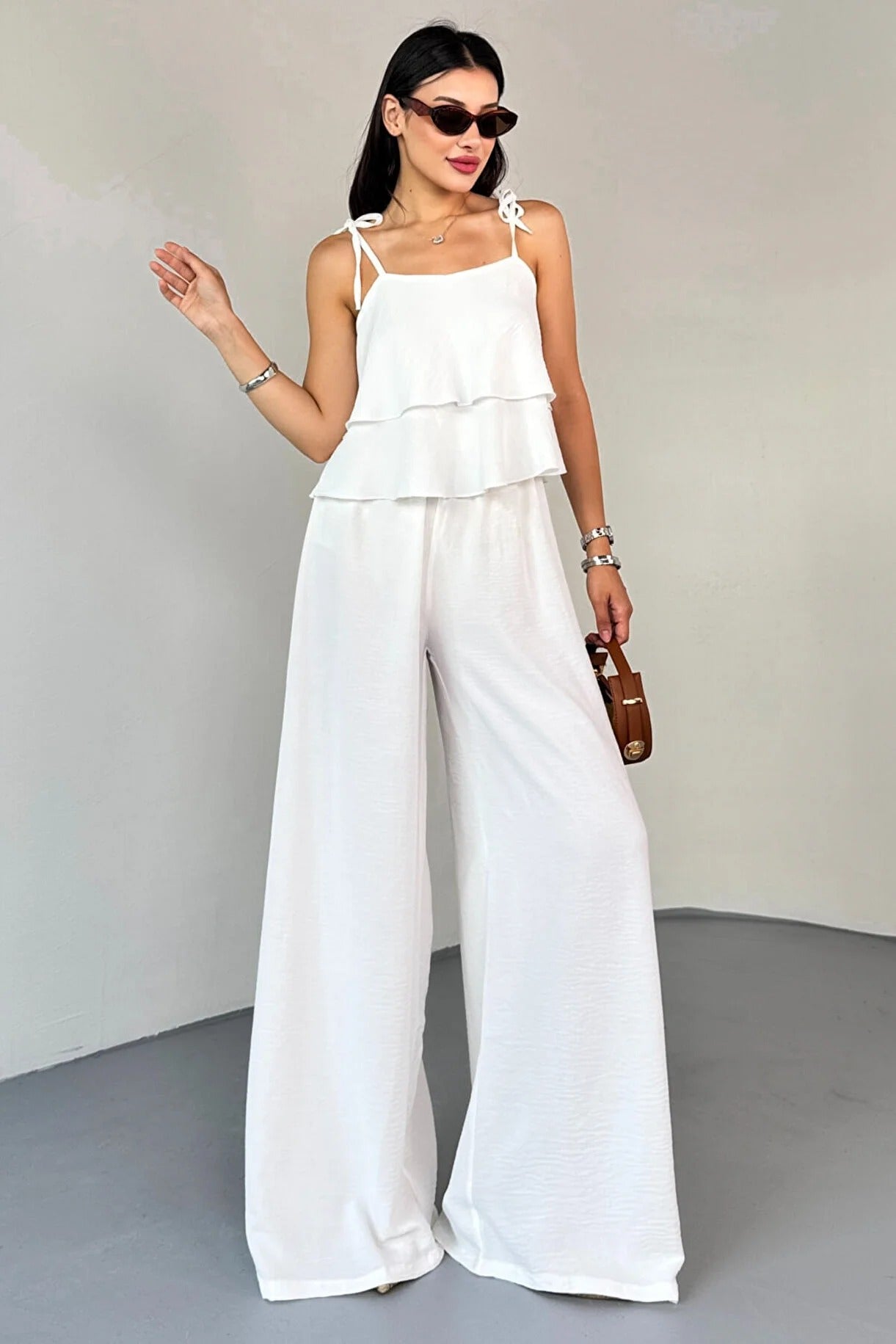 LunaFlow Layered 2-Piece Co-Ord Set