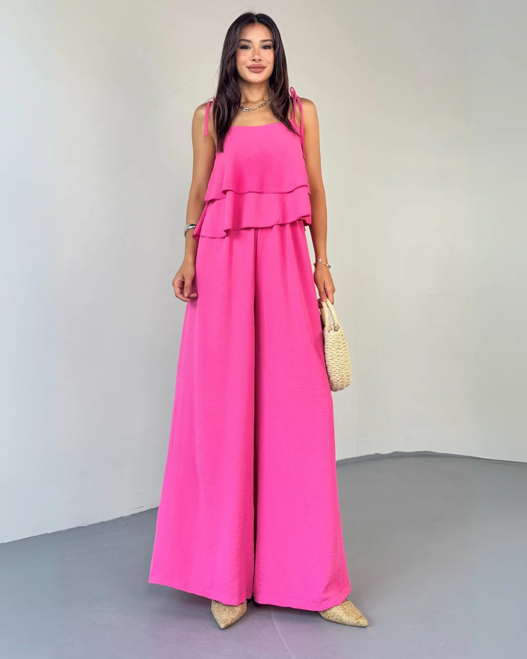 LunaFlow Layered 2-Piece Co-Ord Set