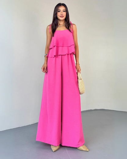 LunaFlow Layered 2-Piece Co-Ord Set