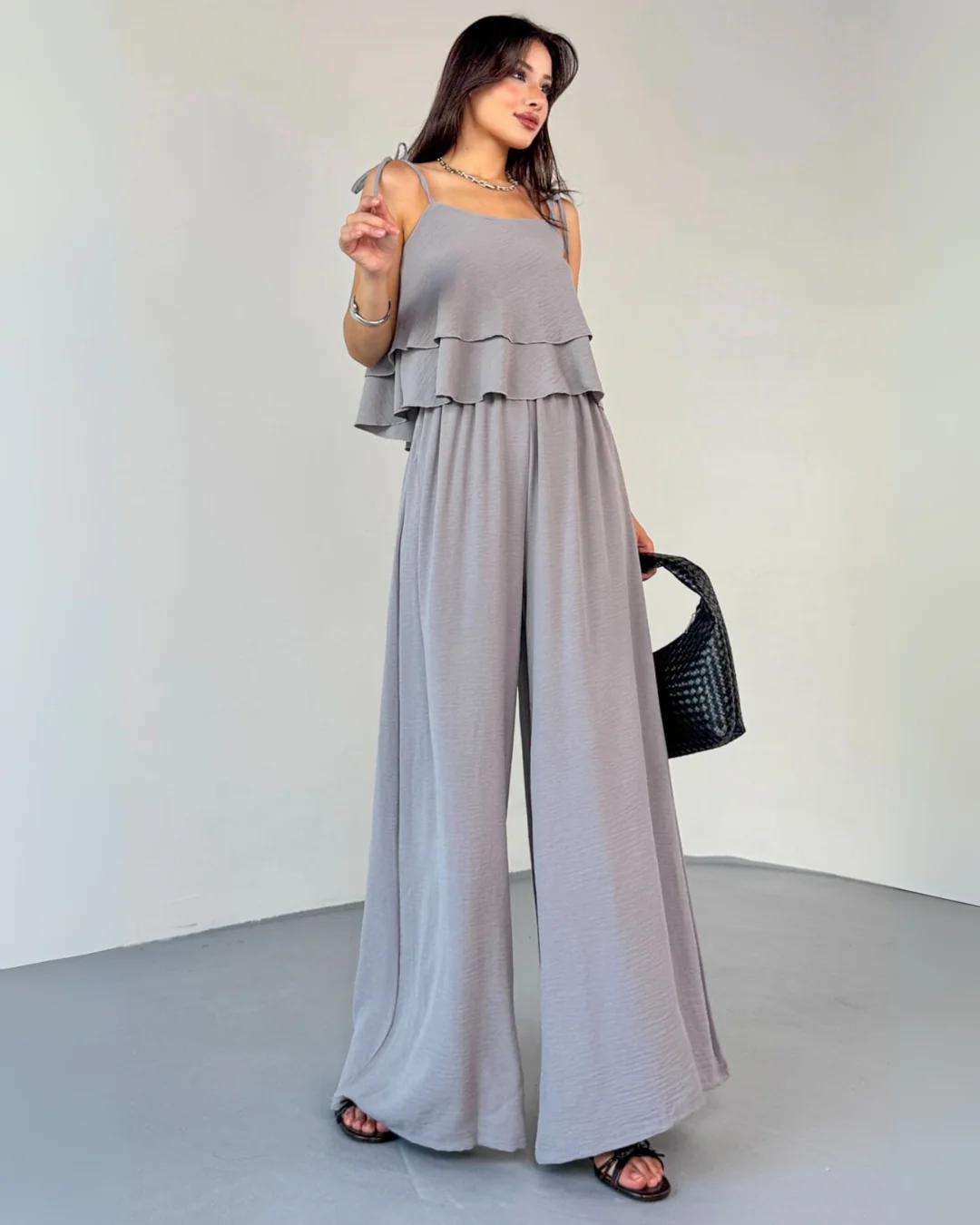 LunaFlow Layered 2-Piece Co-Ord Set