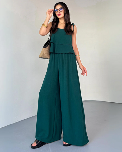 LunaFlow Layered 2-Piece Co-Ord Set