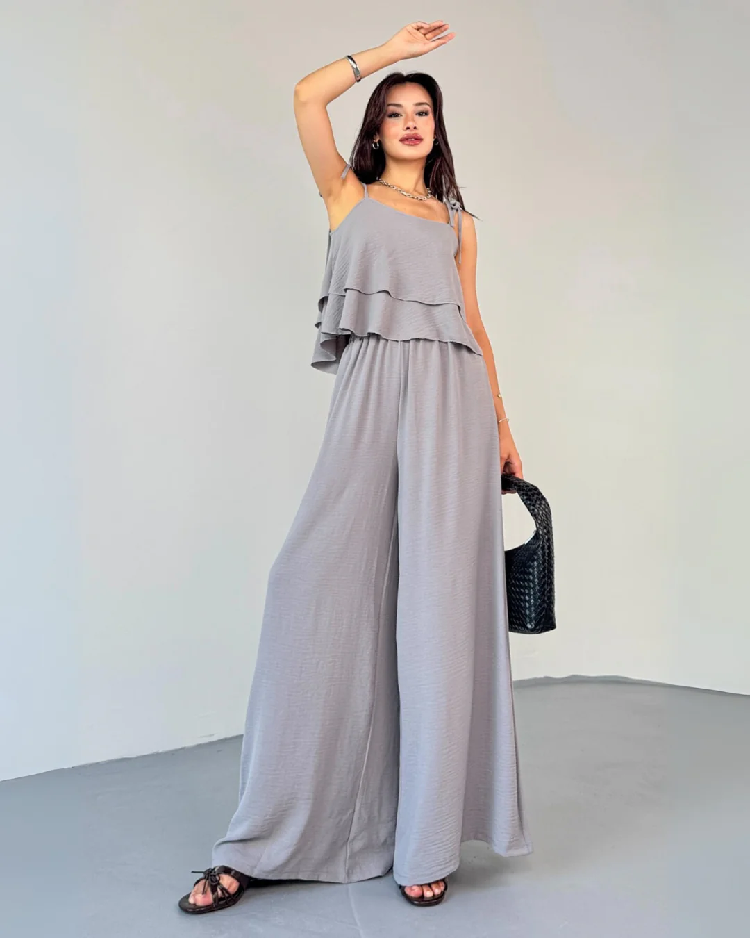 LunaFlow Layered 2-Piece Co-Ord Set