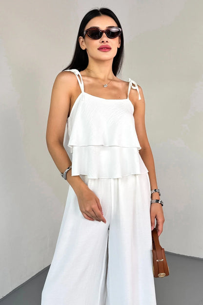 LunaFlow Layered 2-Piece Co-Ord Set