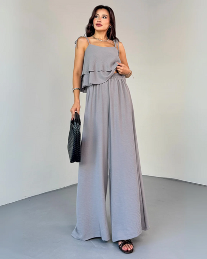 LunaFlow Layered 2-Piece Co-Ord Set