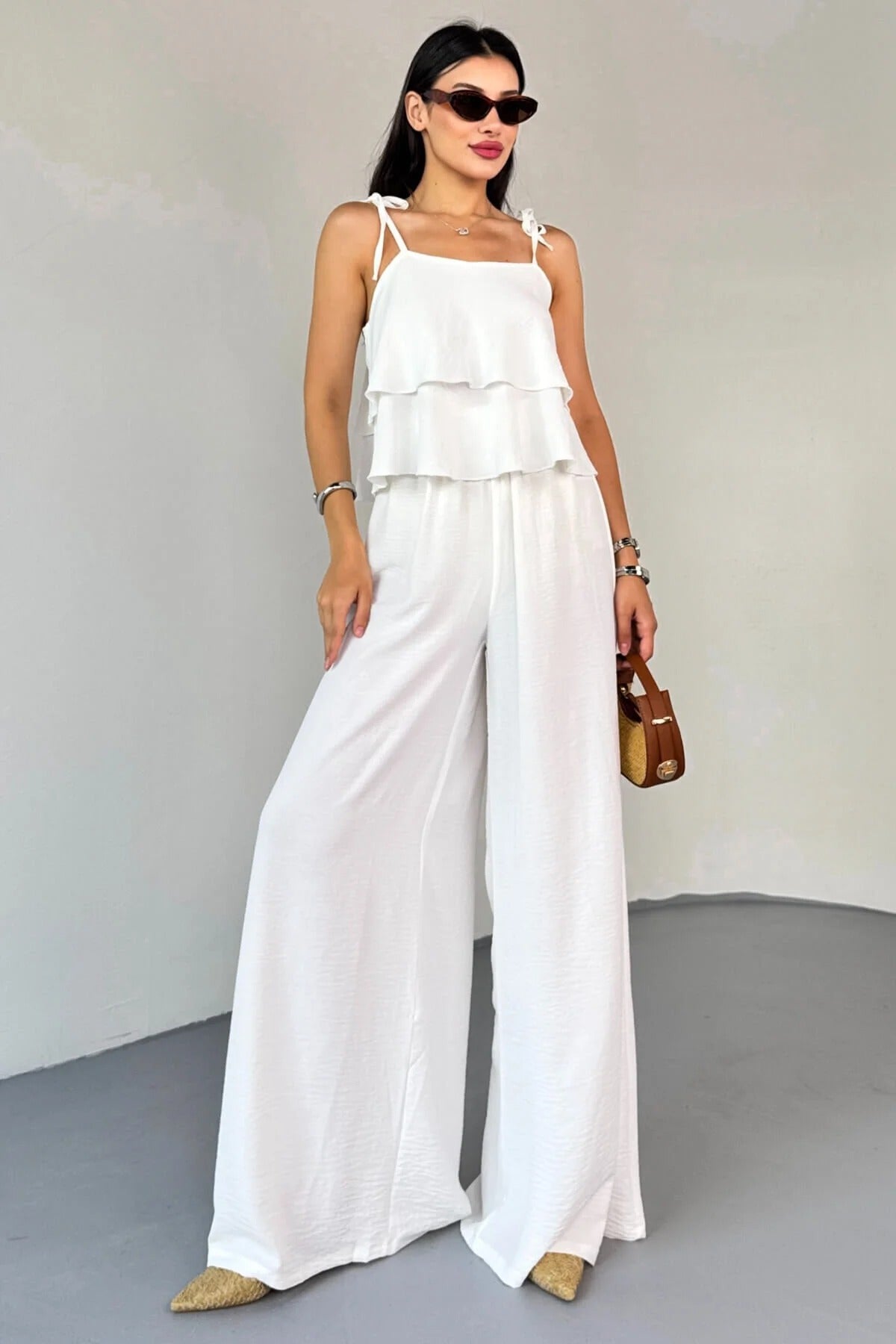 LunaFlow Layered 2-Piece Co-Ord Set