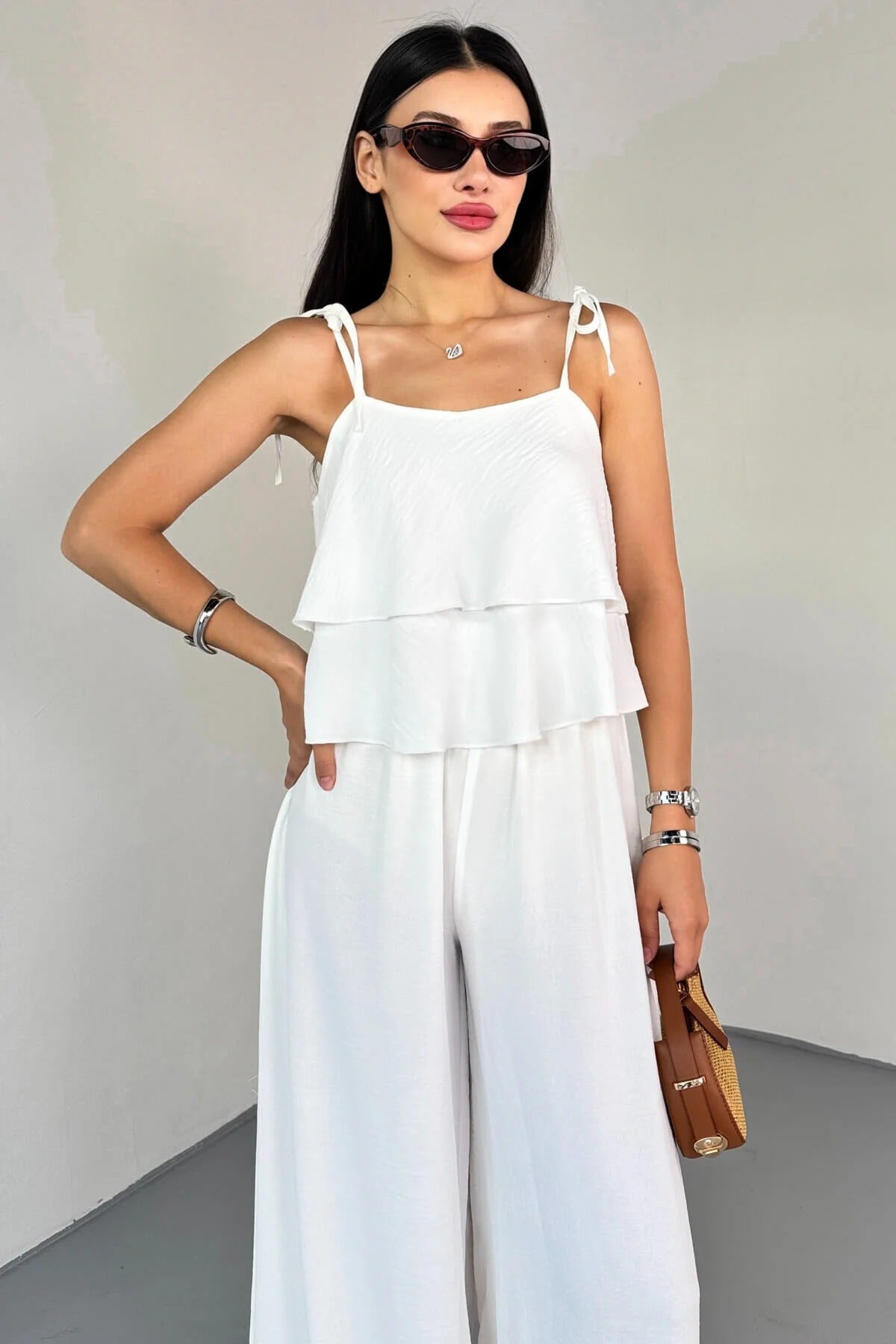 LunaFlow Layered 2-Piece Co-Ord Set