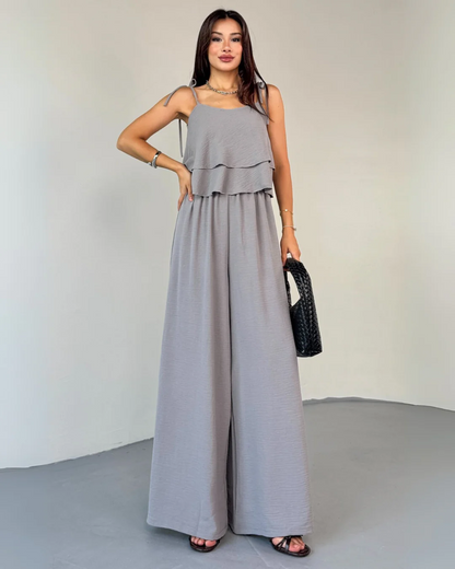 LunaFlow Layered 2-Piece Co-Ord Set