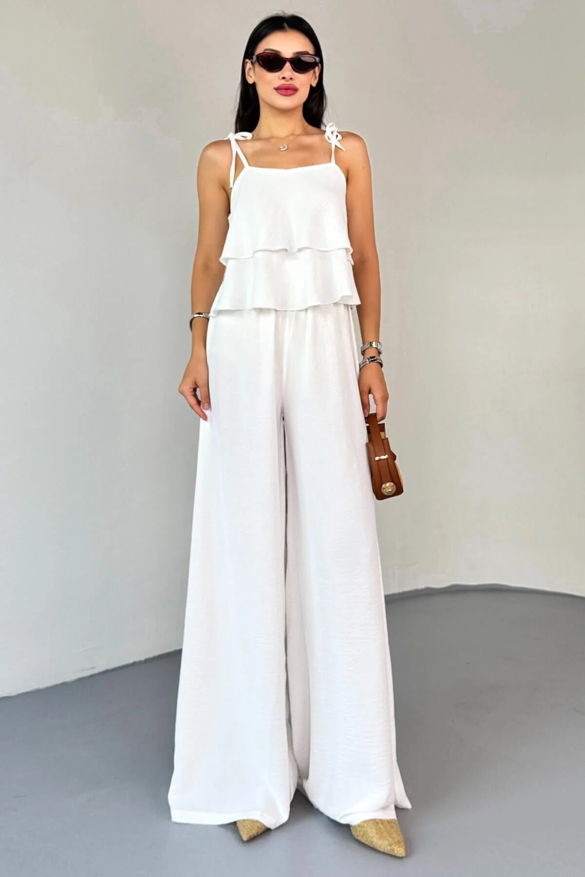 LunaFlow Layered 2-Piece Co-Ord Set