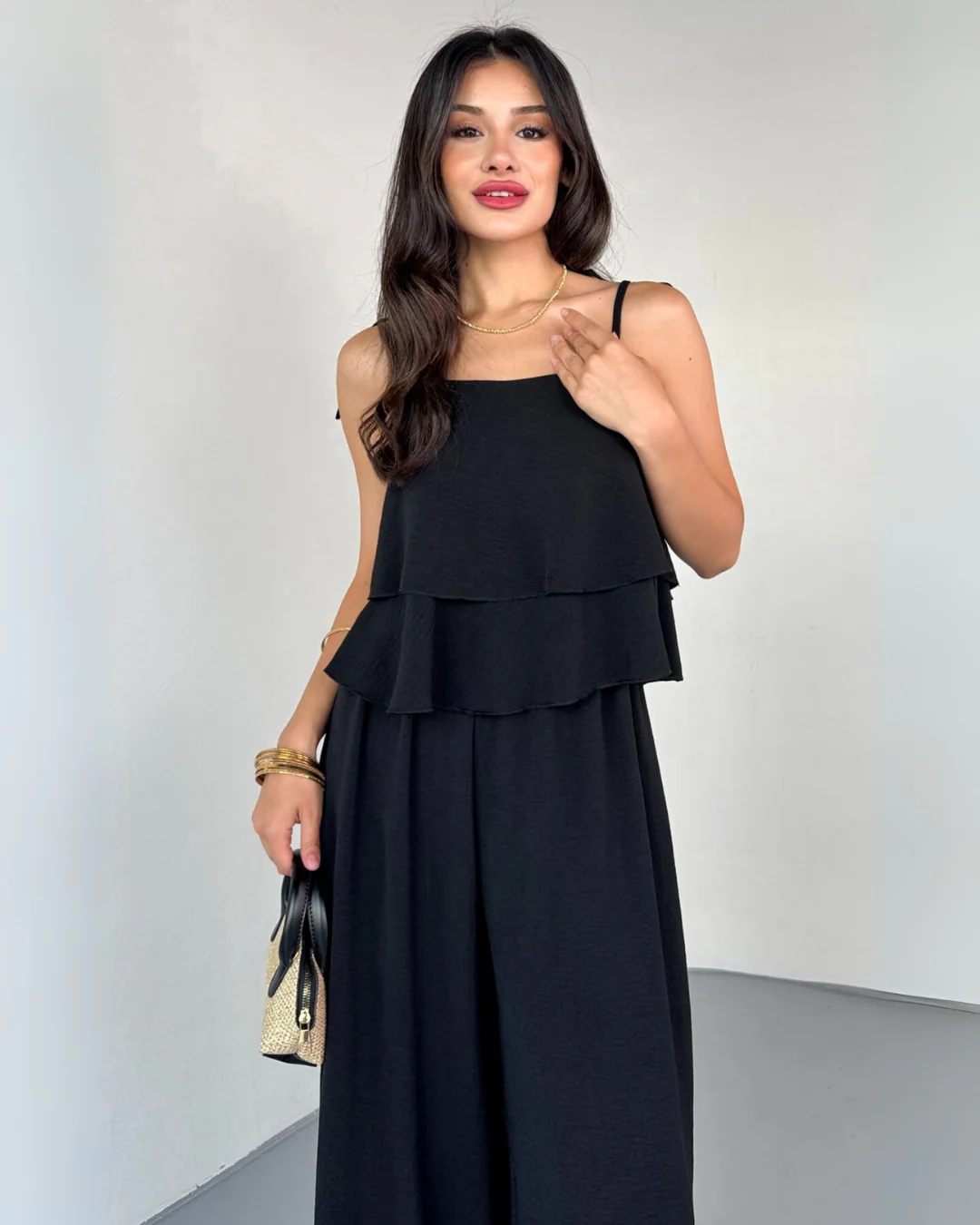 LunaFlow Layered 2-Piece Co-Ord Set