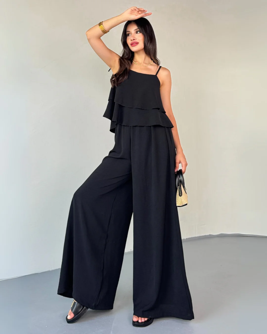 LunaFlow Layered 2-Piece Co-Ord Set